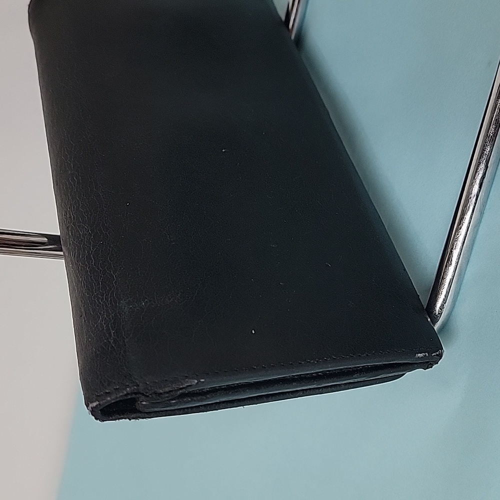 BALENCIAGA Agneau Classic Hardware Magnetic Closure Wallet Black - Picture 6 of 16
